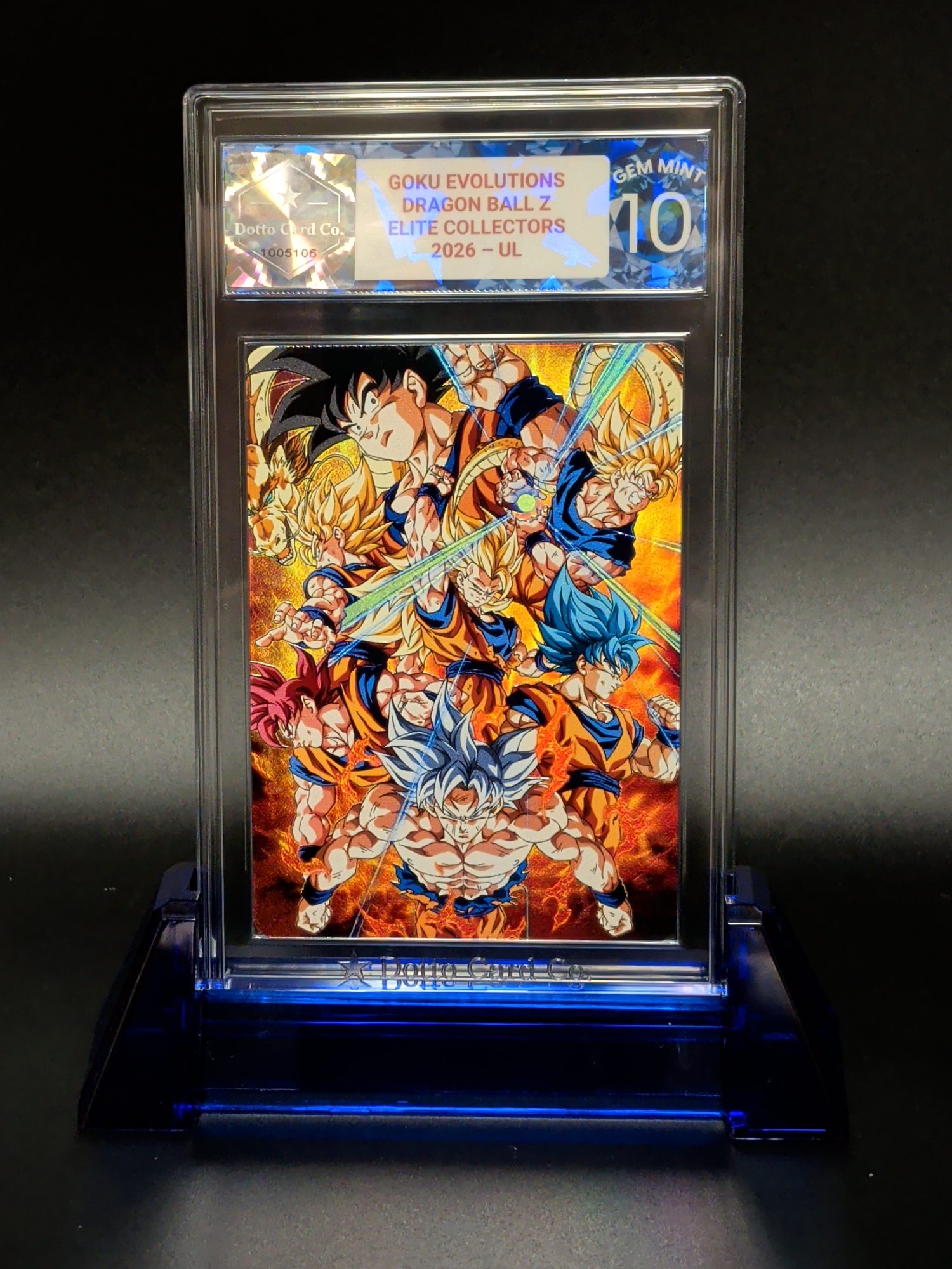 Goku Evolutions - 2023 — front of slab