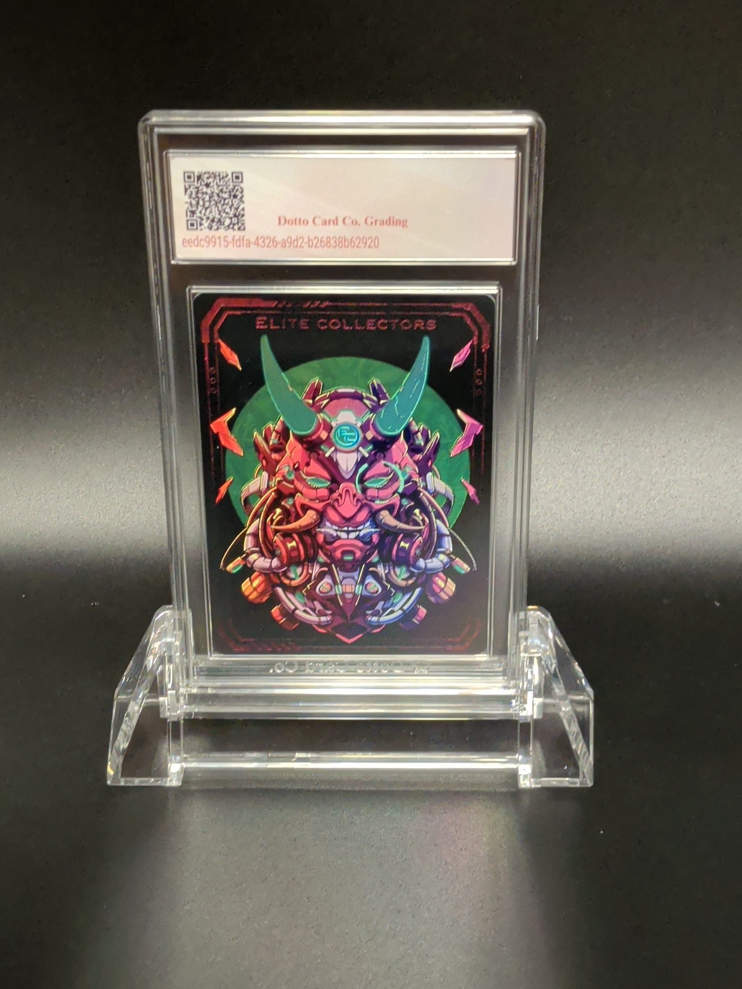 Majin Vegeta - 008/025 - 2026 — back of slab