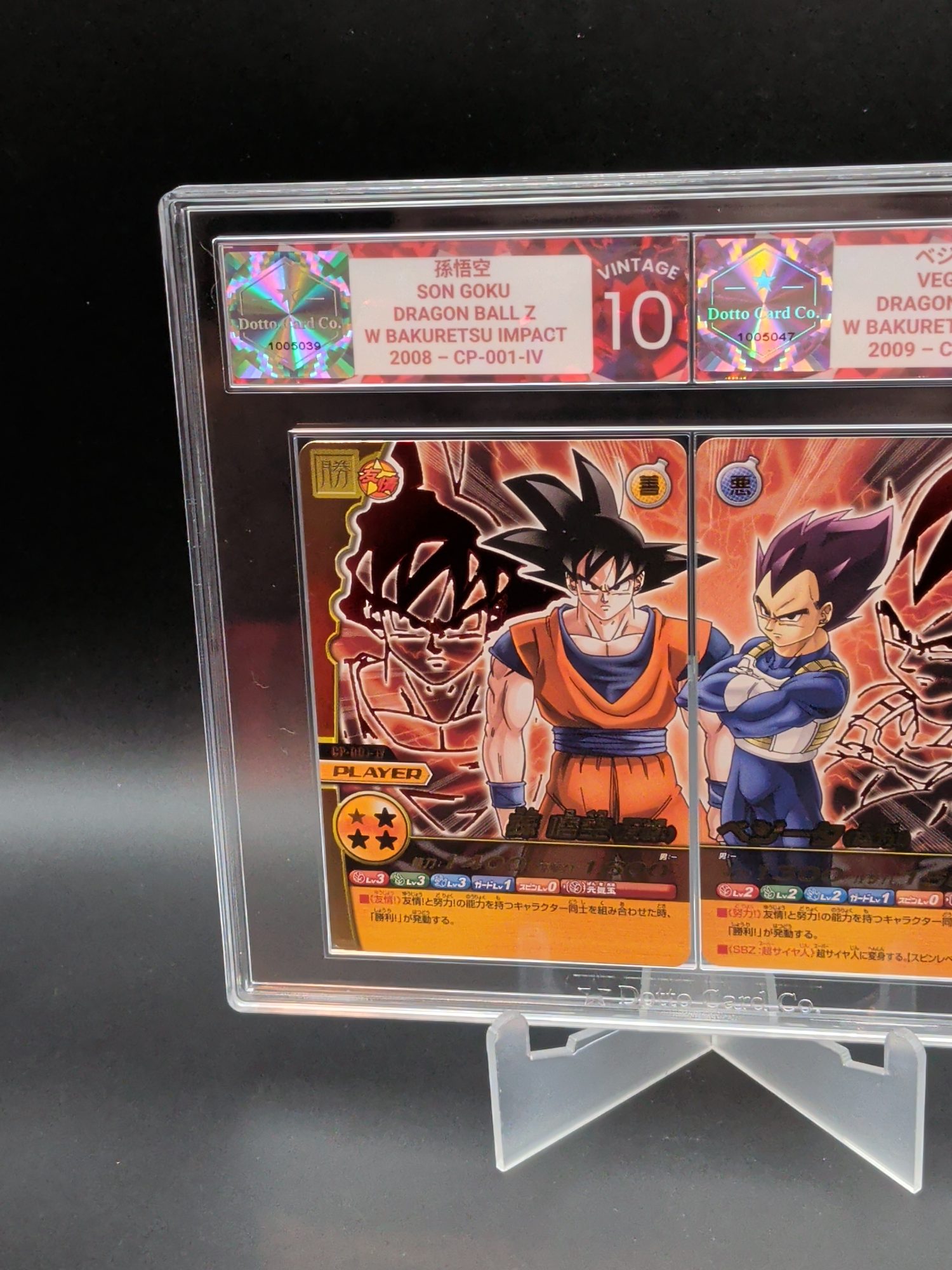 孫悟空 - Son Goku - CP-001-IV - 2008 — front of slab