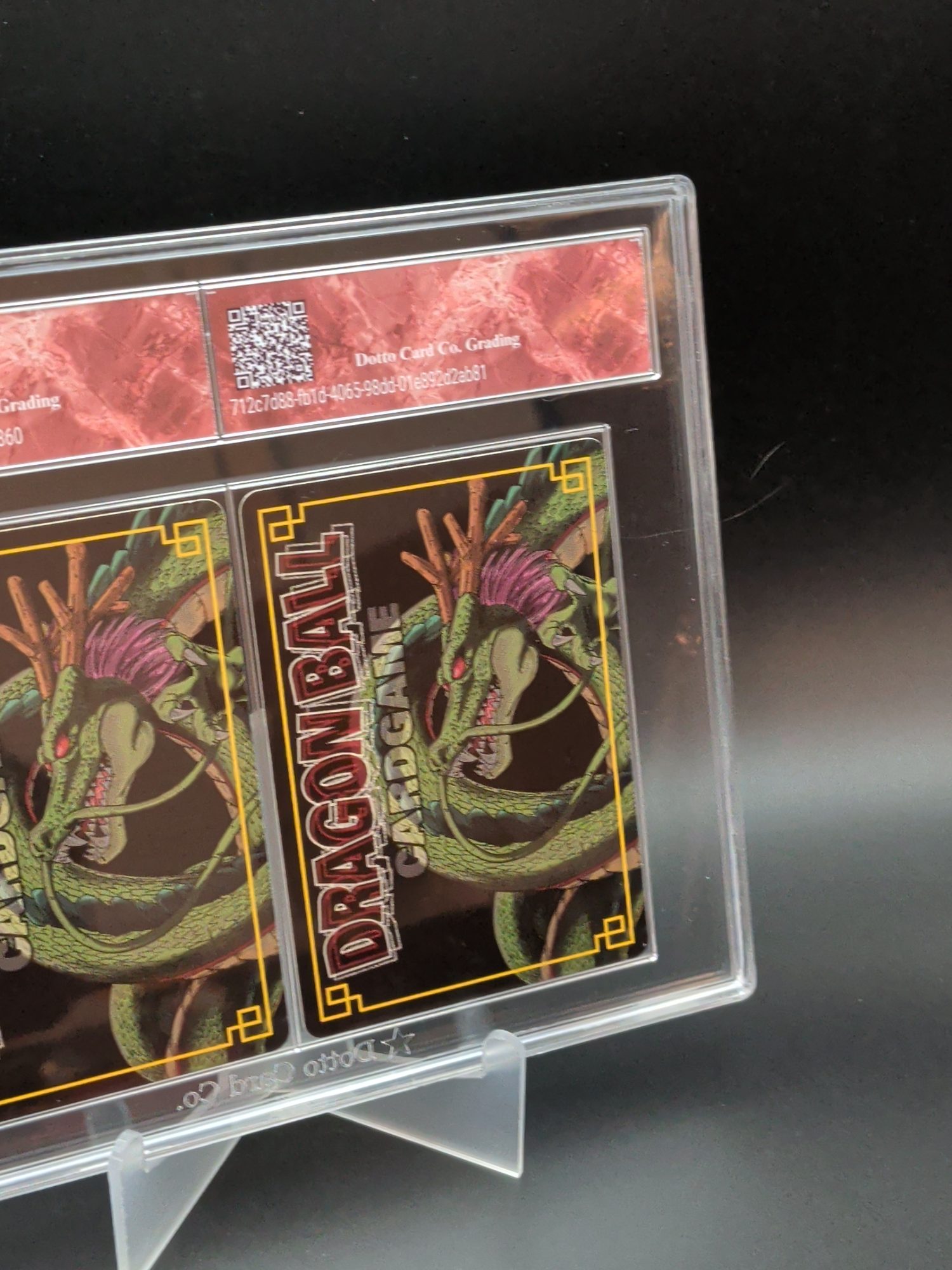 穏やかな心、激しき怒り - Calm Heart, Fierce Anger (Goku & Frieza) - D-467 - 2004 — back of slab