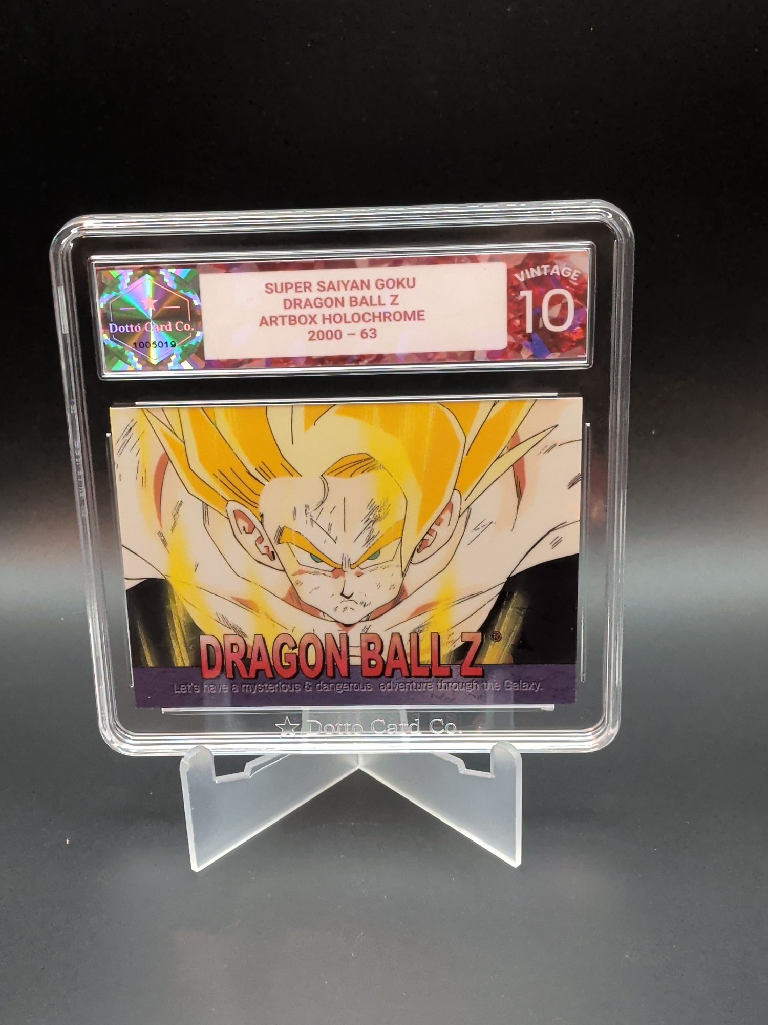 Super Saiyan Goku - 63 - 2000 — front of slab