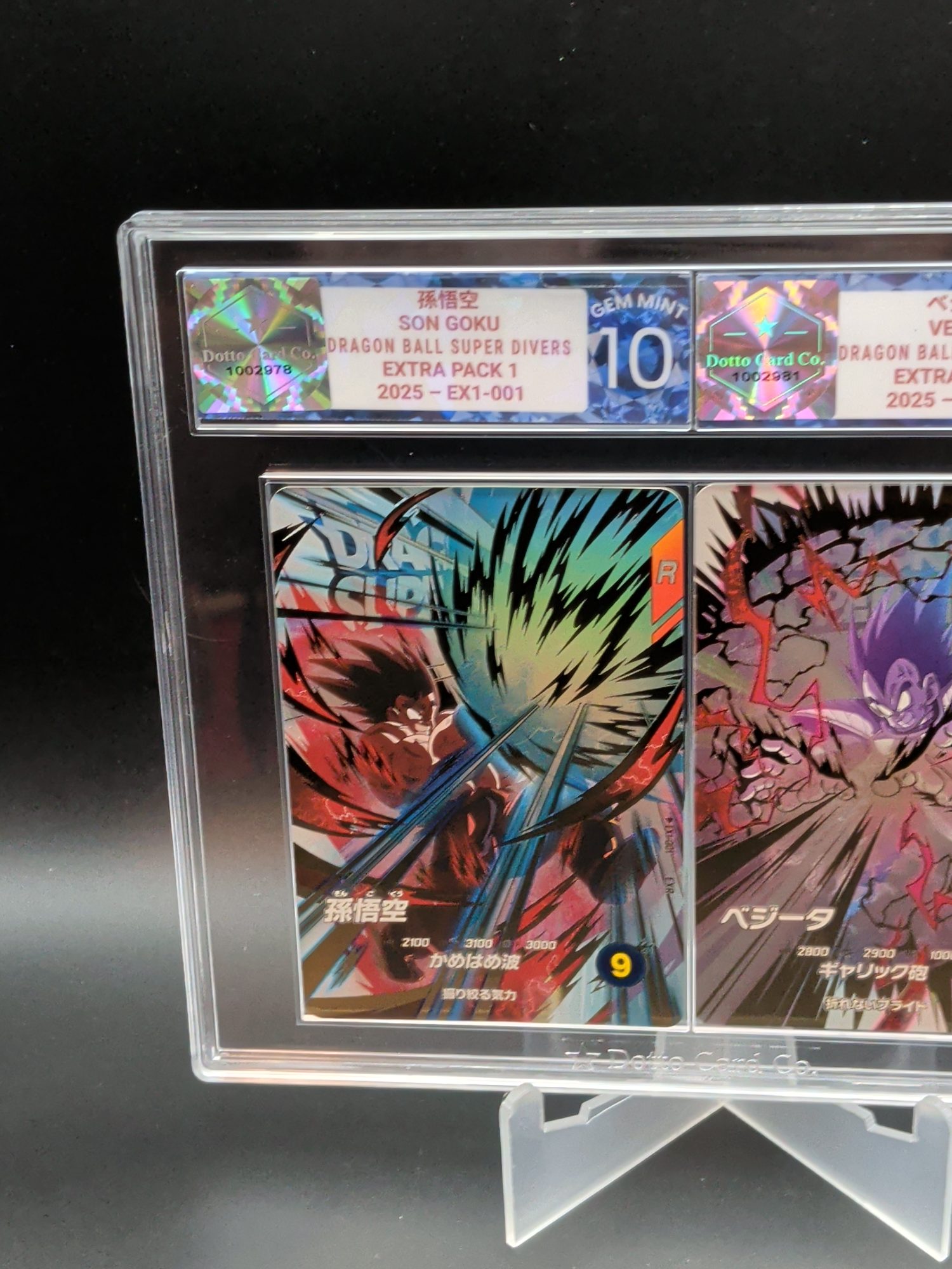 孫悟空 - Son Goku - EX1-001 - 2025 — front of slab