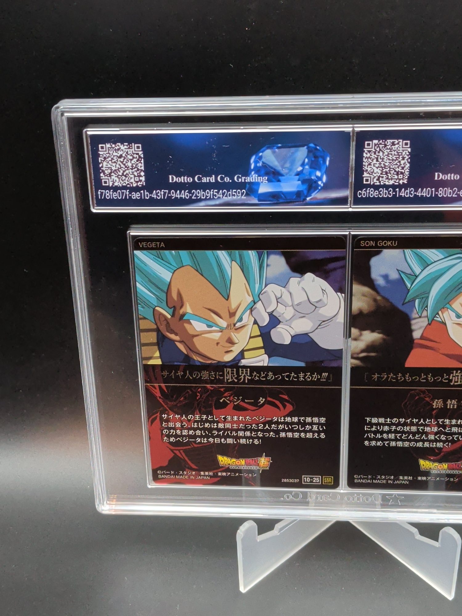 ベジータ - Vegeta - 10-25 - 2025 — back of slab
