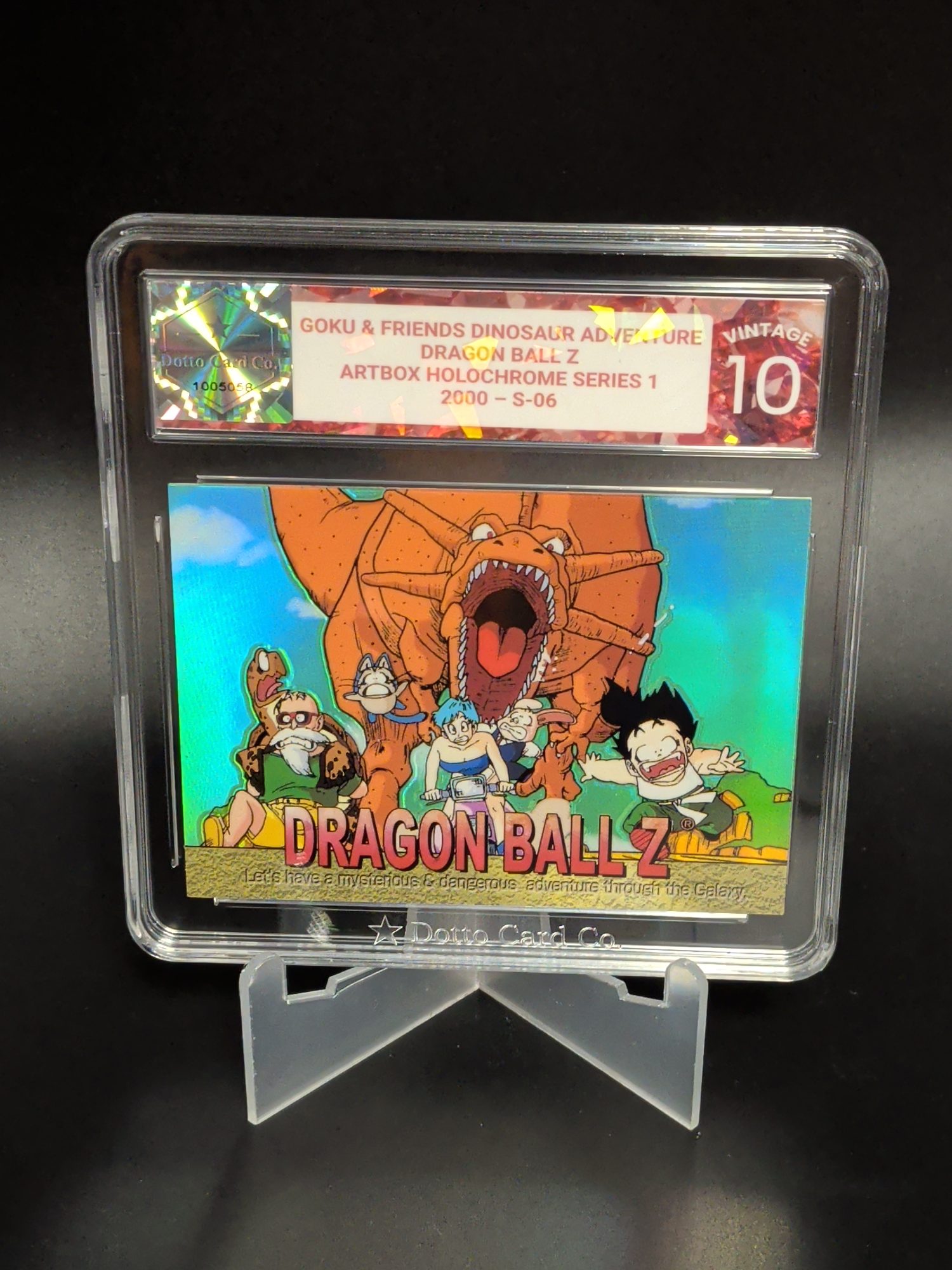 Goku & Friends Dinosaur Adventure - S-06 - 2000 — front of slab