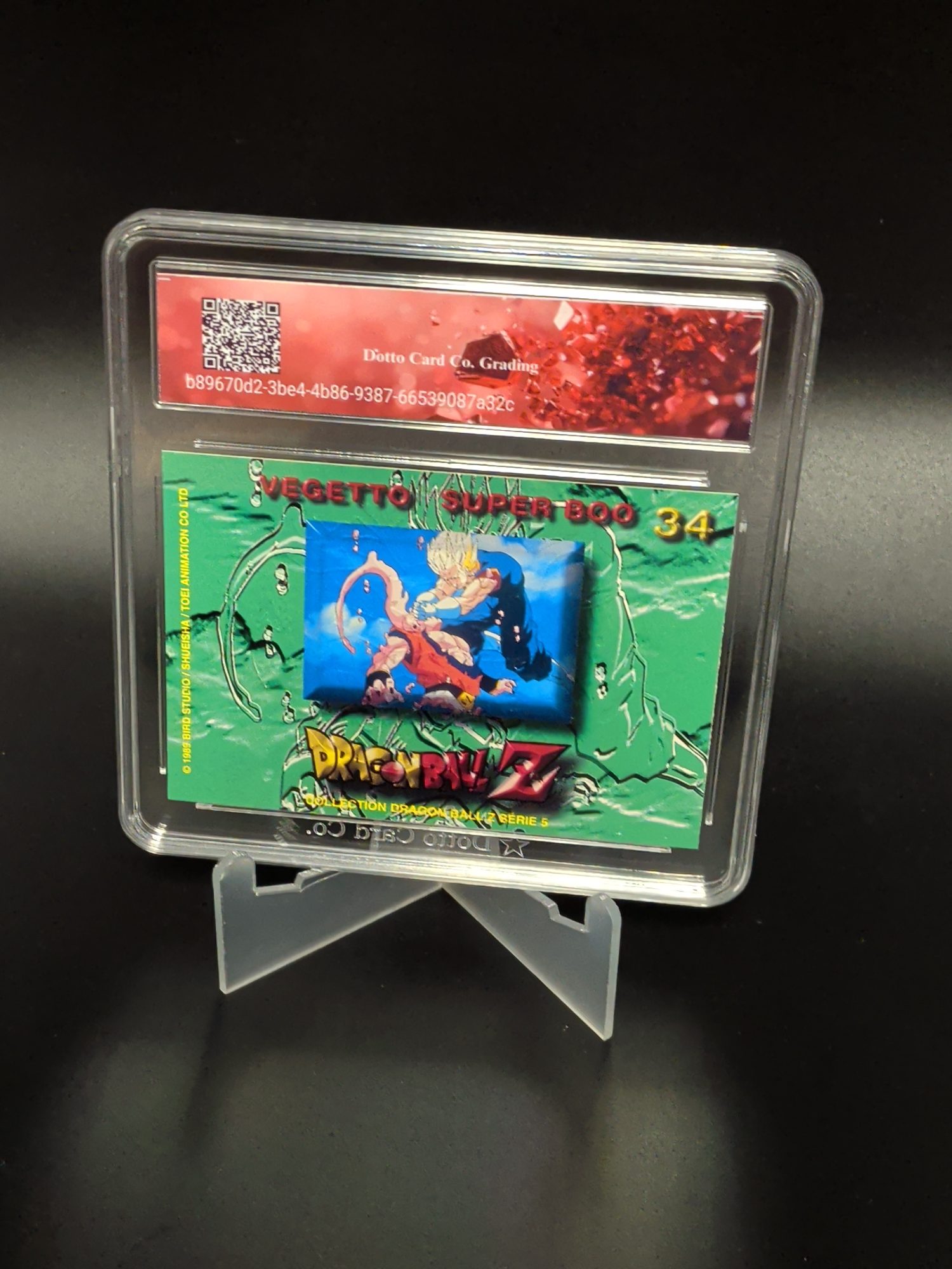 Vegetto / Super Boo - Vegito / Super Buu - 34 - 1996 — back of slab