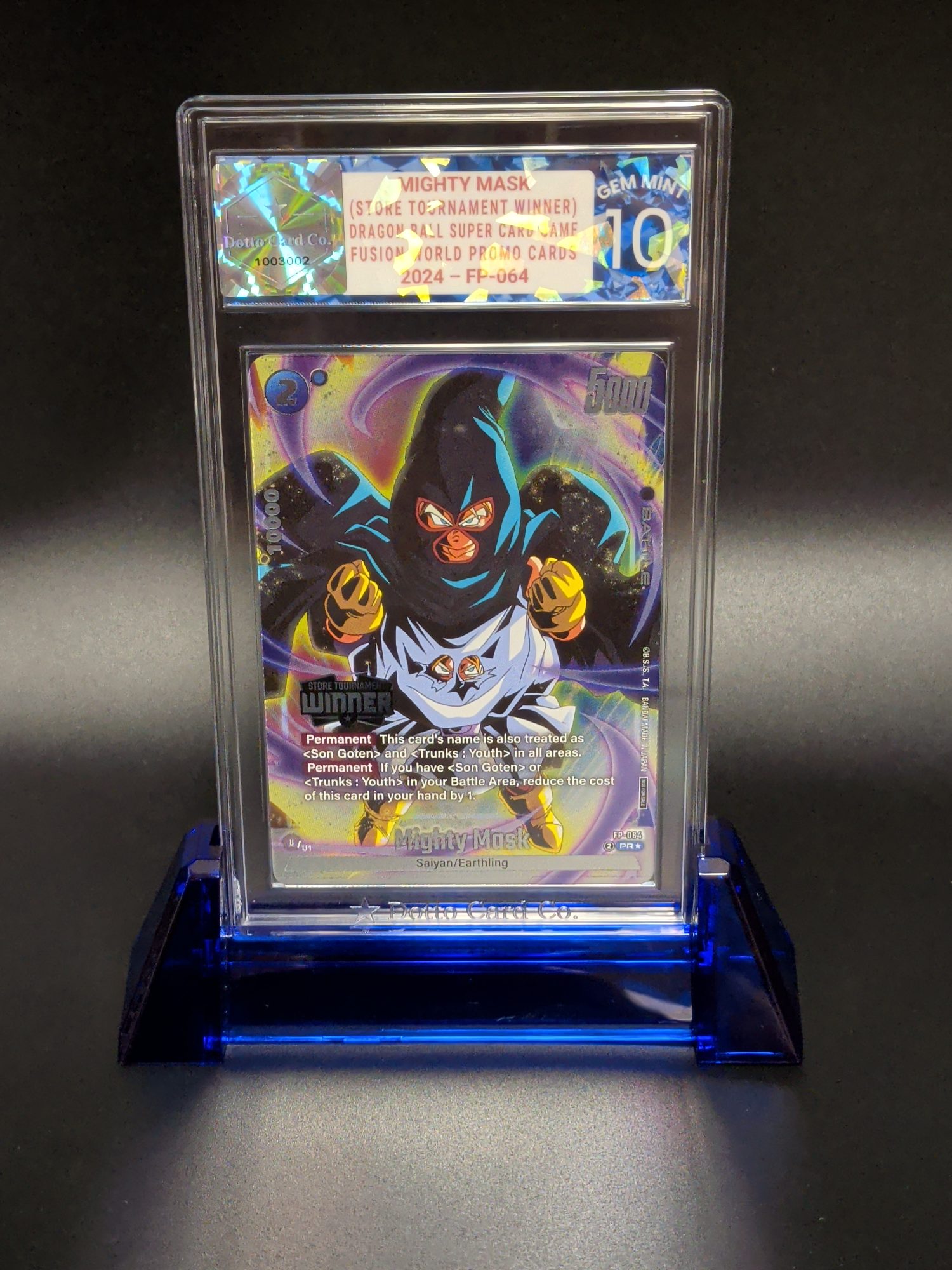 Mighty Mask (Store Tournament Winner) - FP-064 - 2024 — front of slab
