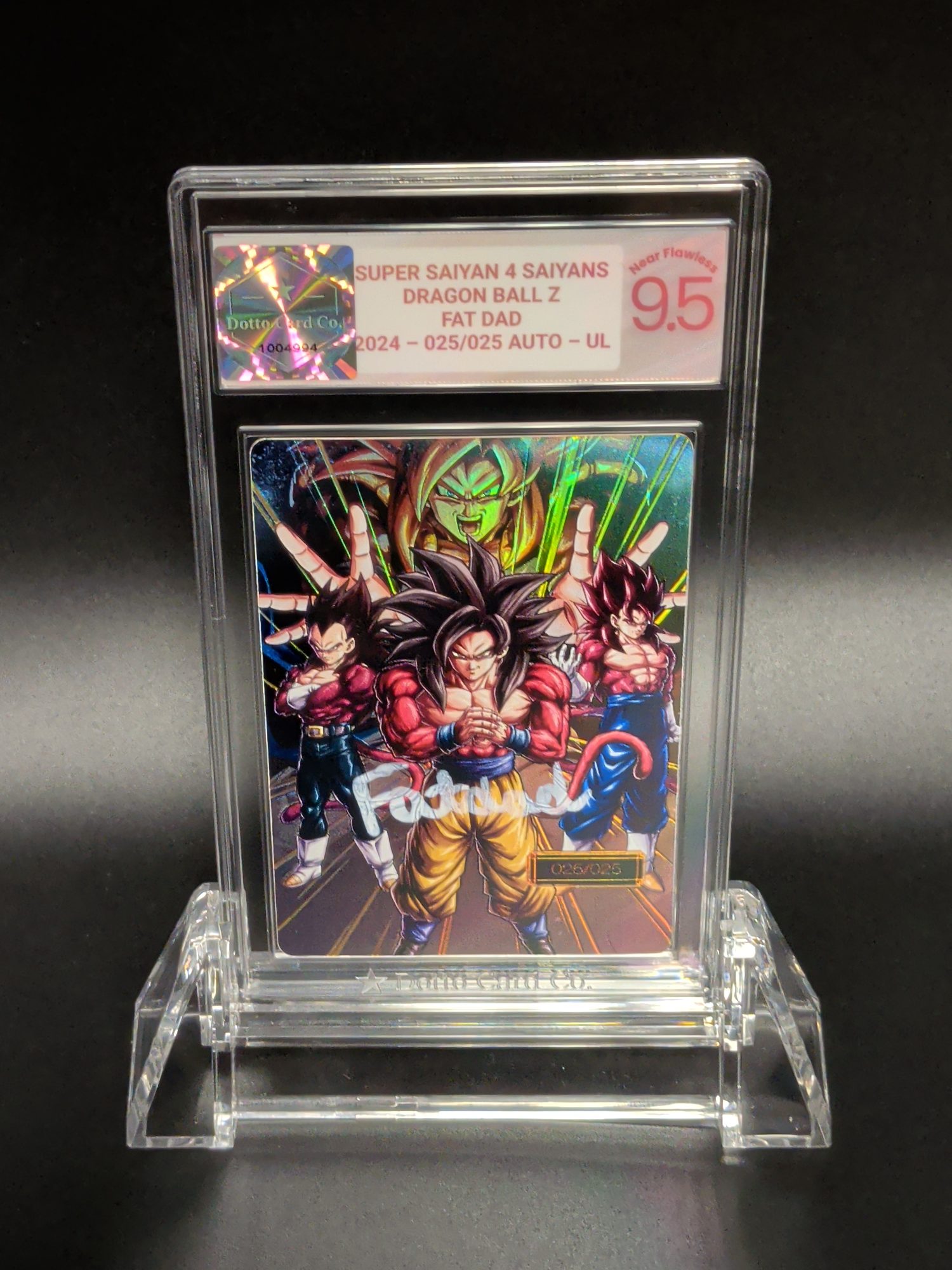 Super Saiyan 4 Saiyans - 025/025 - 2024 — front of slab
