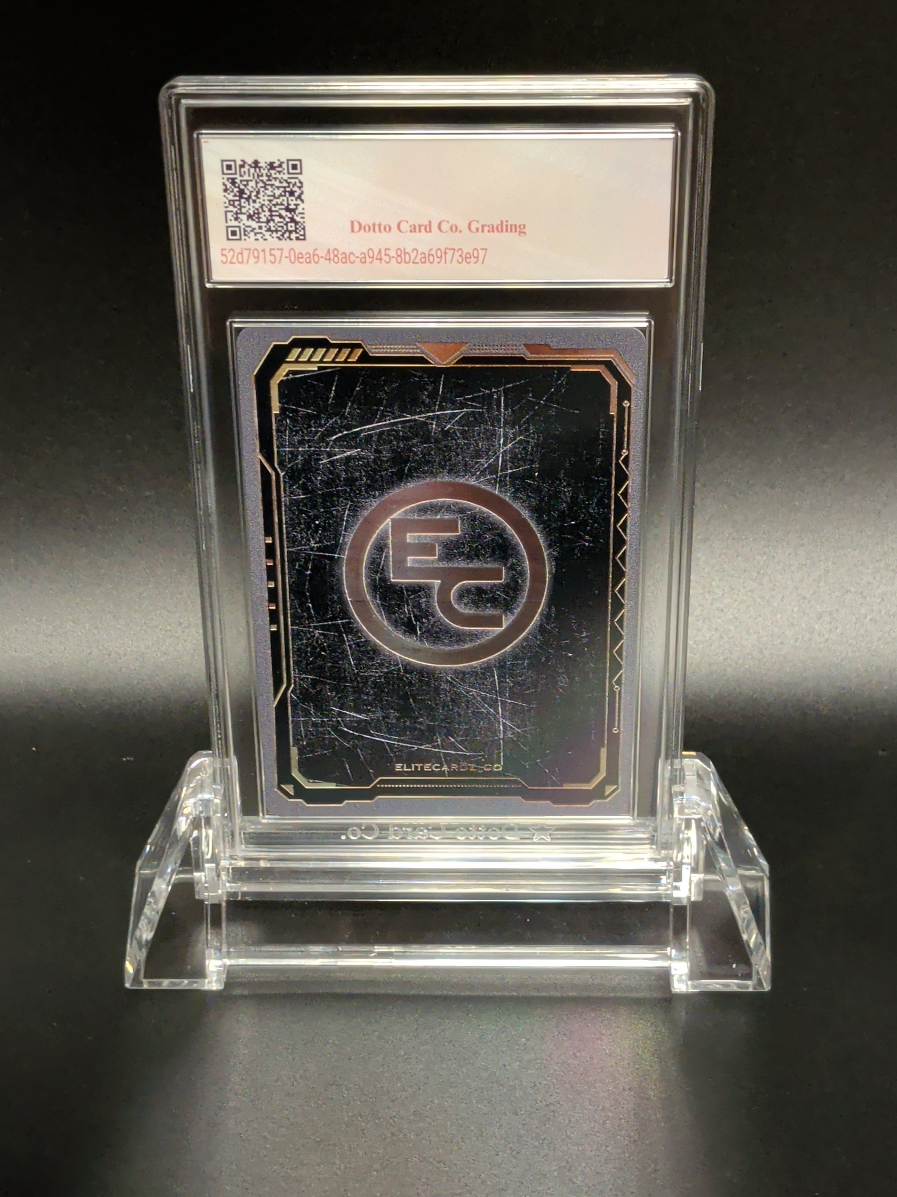 Z Warriors - EC1-003 DA - 2026 — back of slab