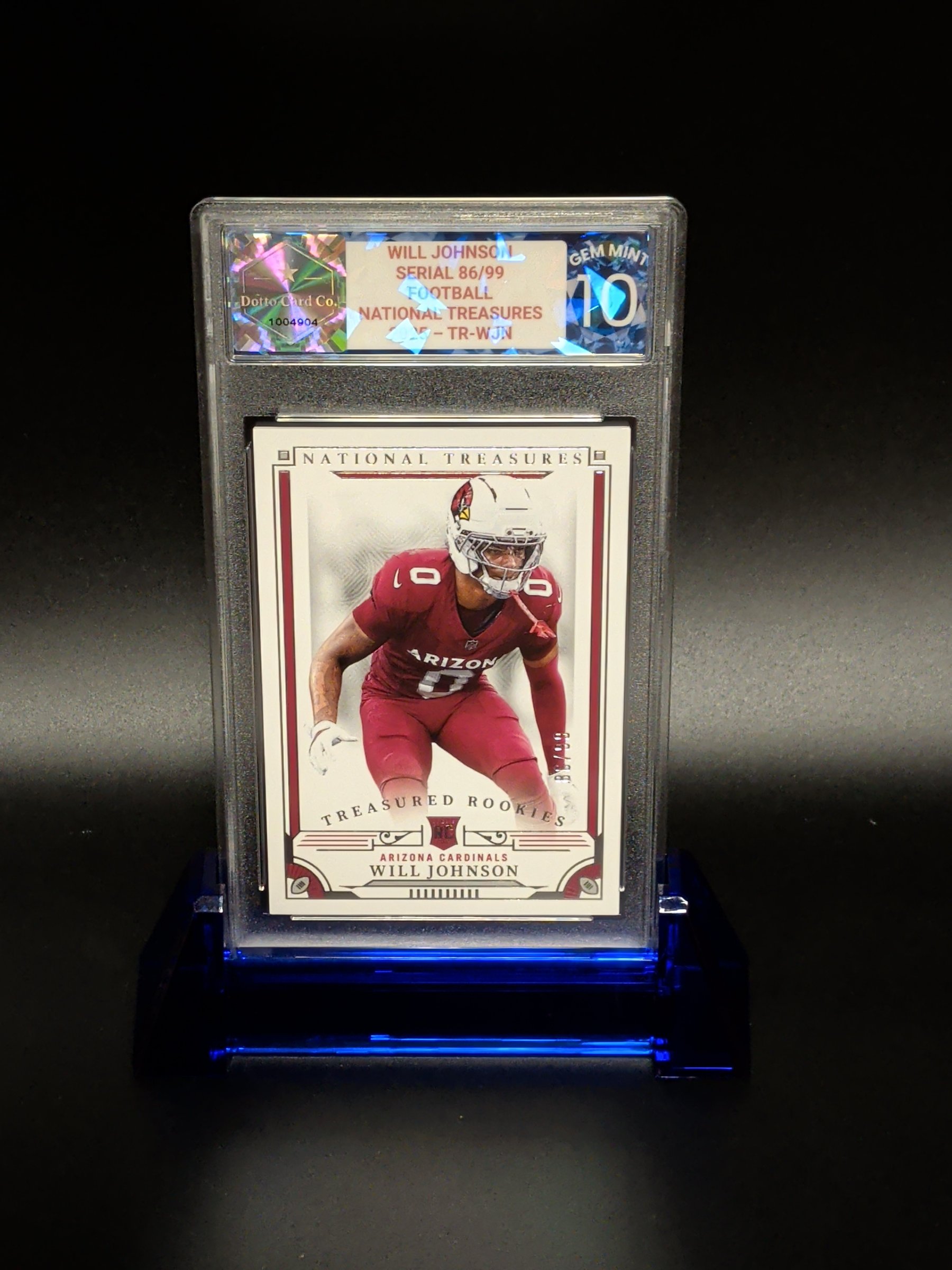 Will Johnson - TR-WJN 86/99 - 2025 — front of slab
