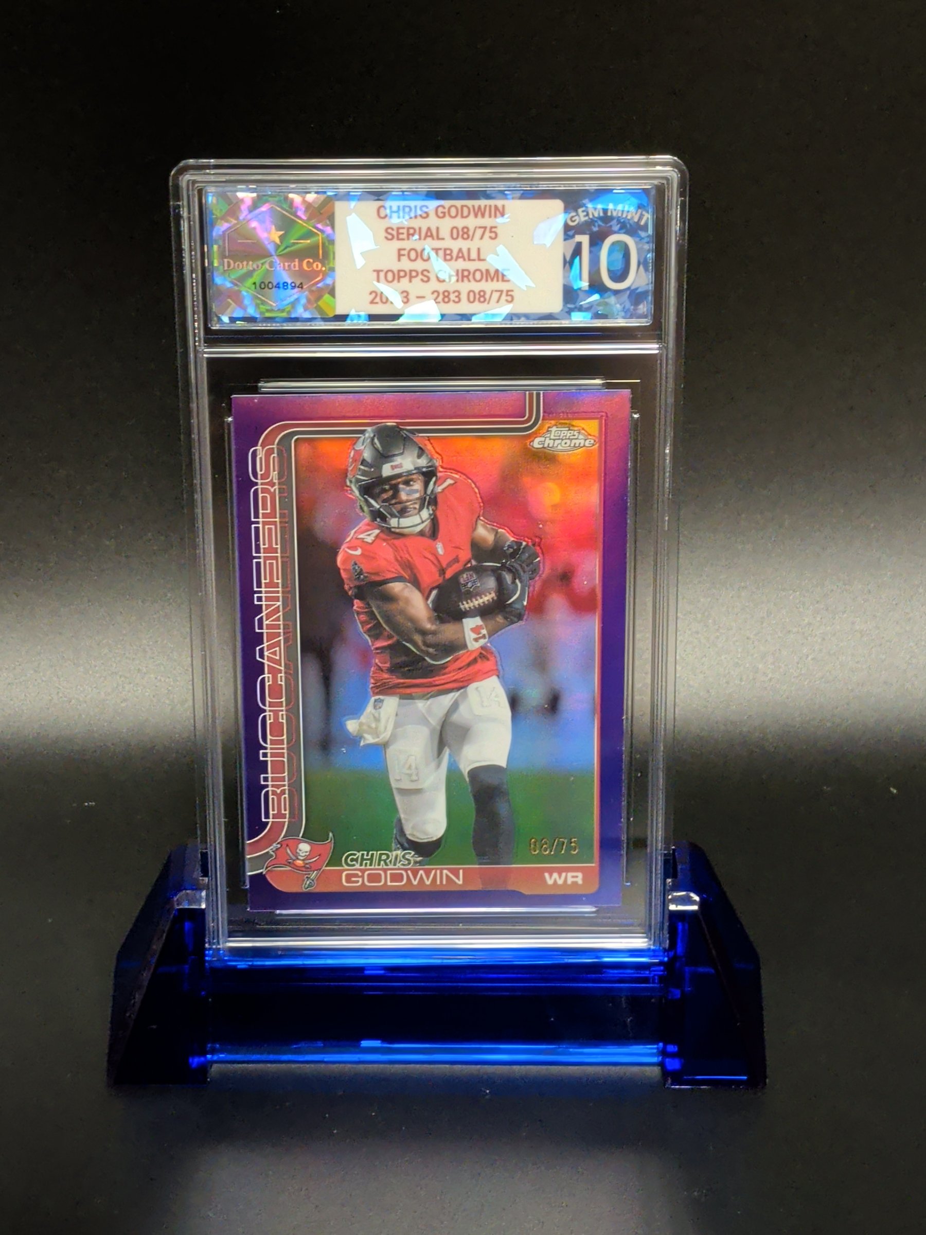 Chris Godwin - 283 08/75 - 2023 — front of slab