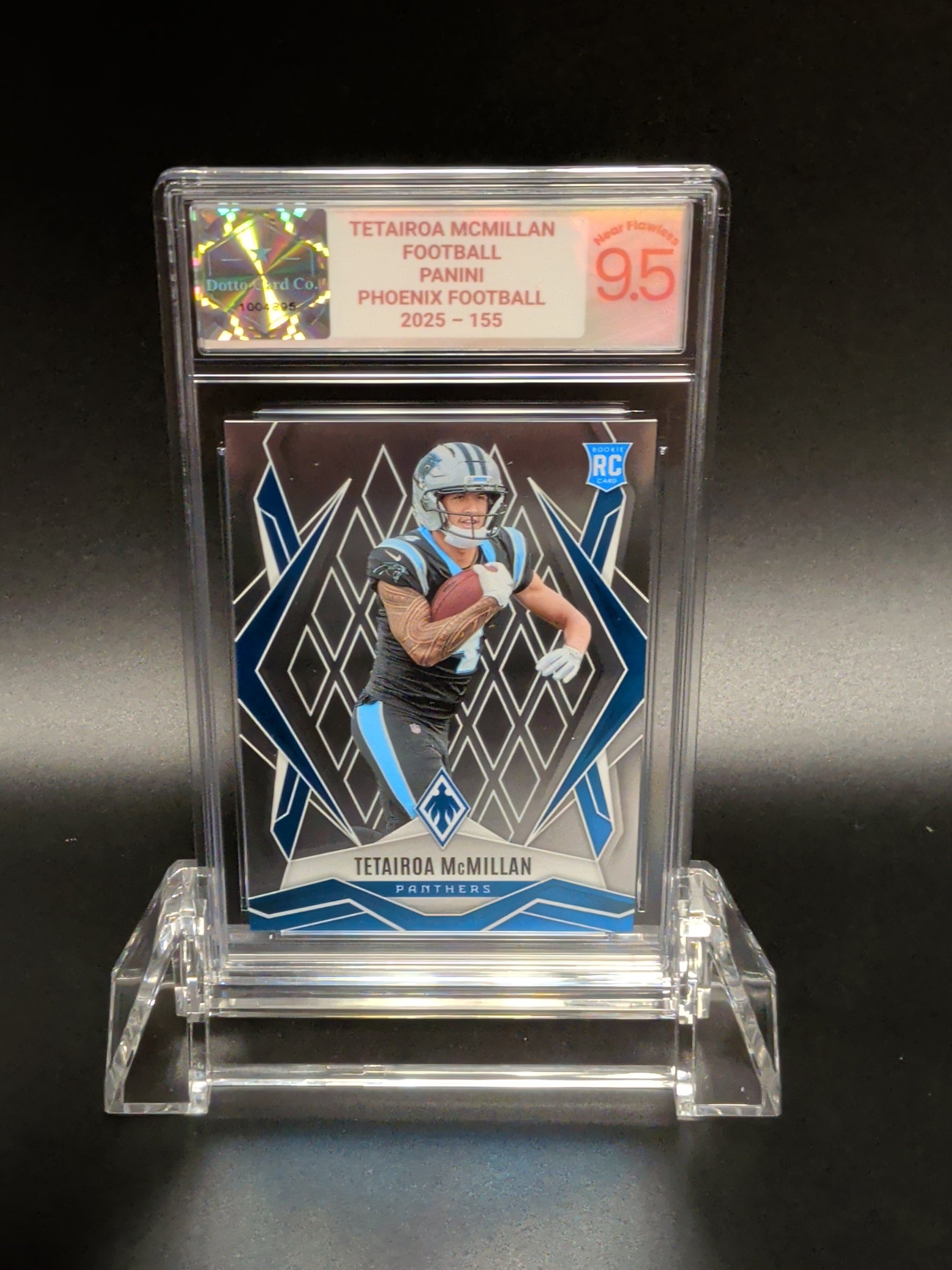 Tetairoa McMillan - 155 - 2025 — front of slab