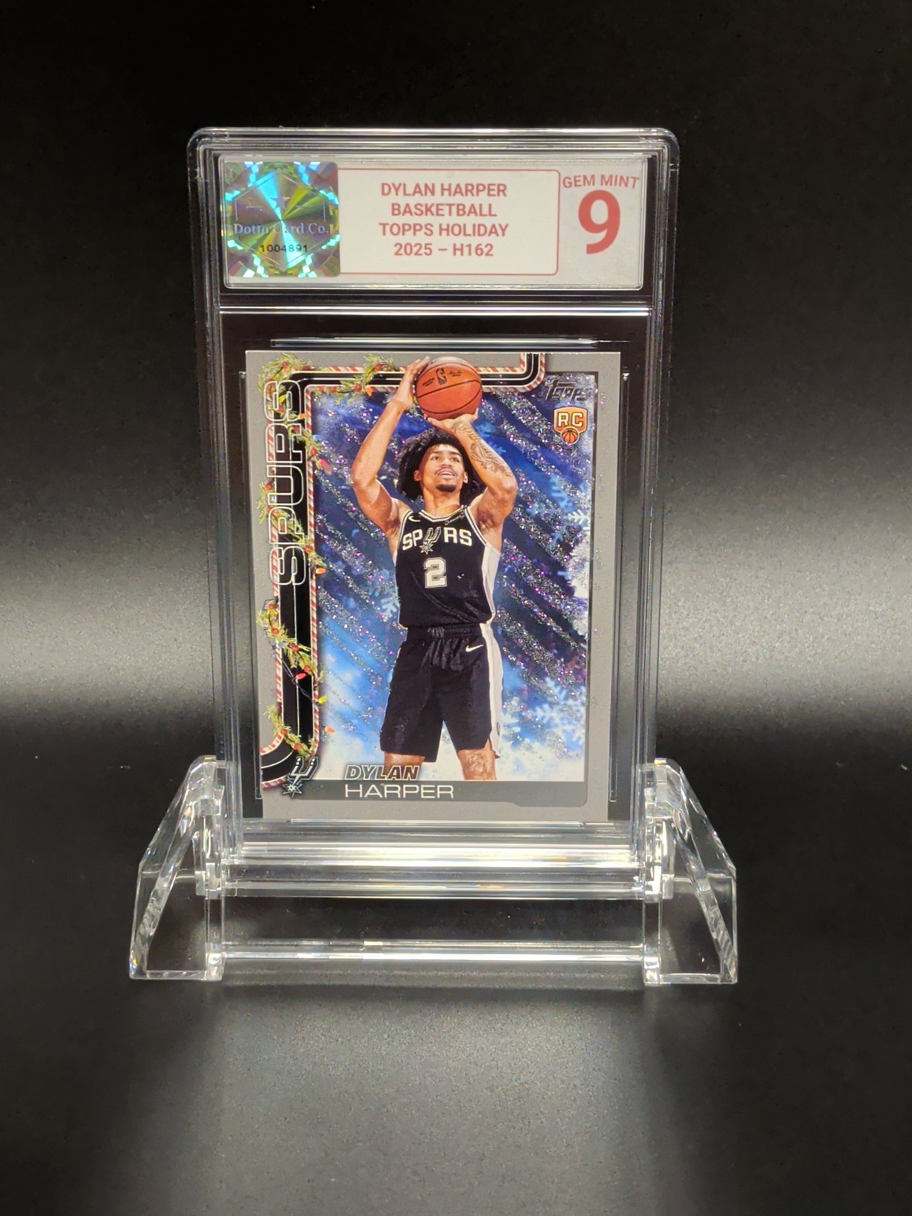 Dylan Harper - H162 - 2025 — front of slab