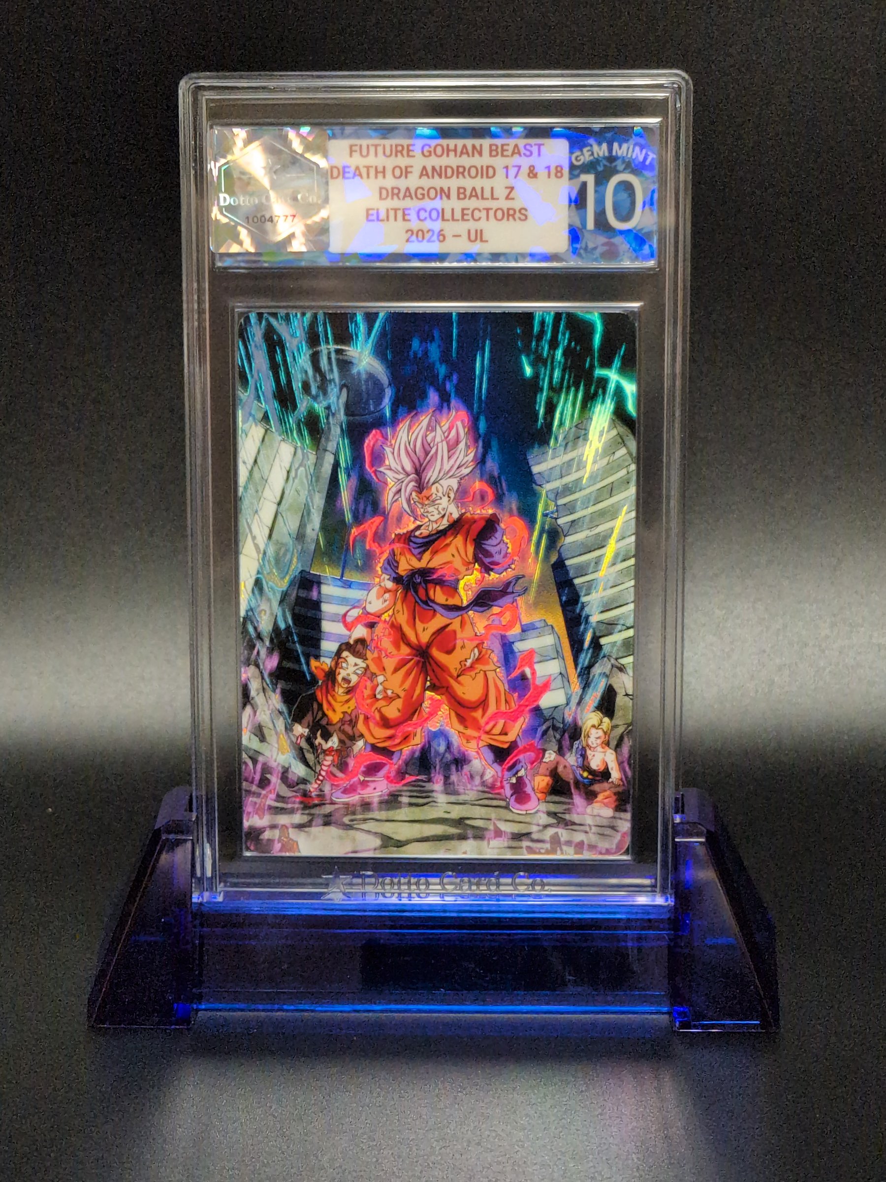 Gohan Beast, Android 17 & 18 - 2024 — front of slab