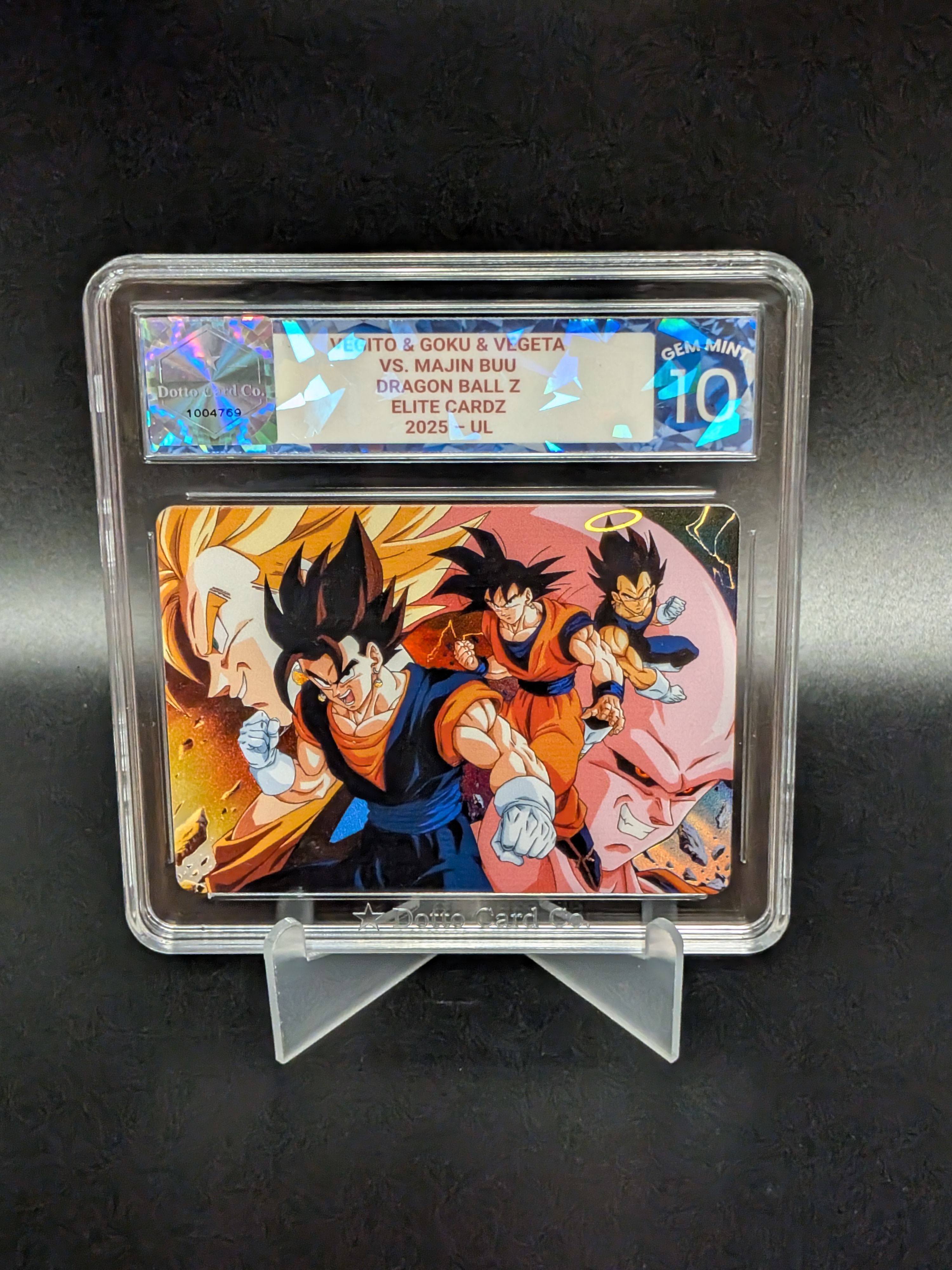 Vegito & Goku & Vegeta - vs. Majin Buu - 2025 — front of slab