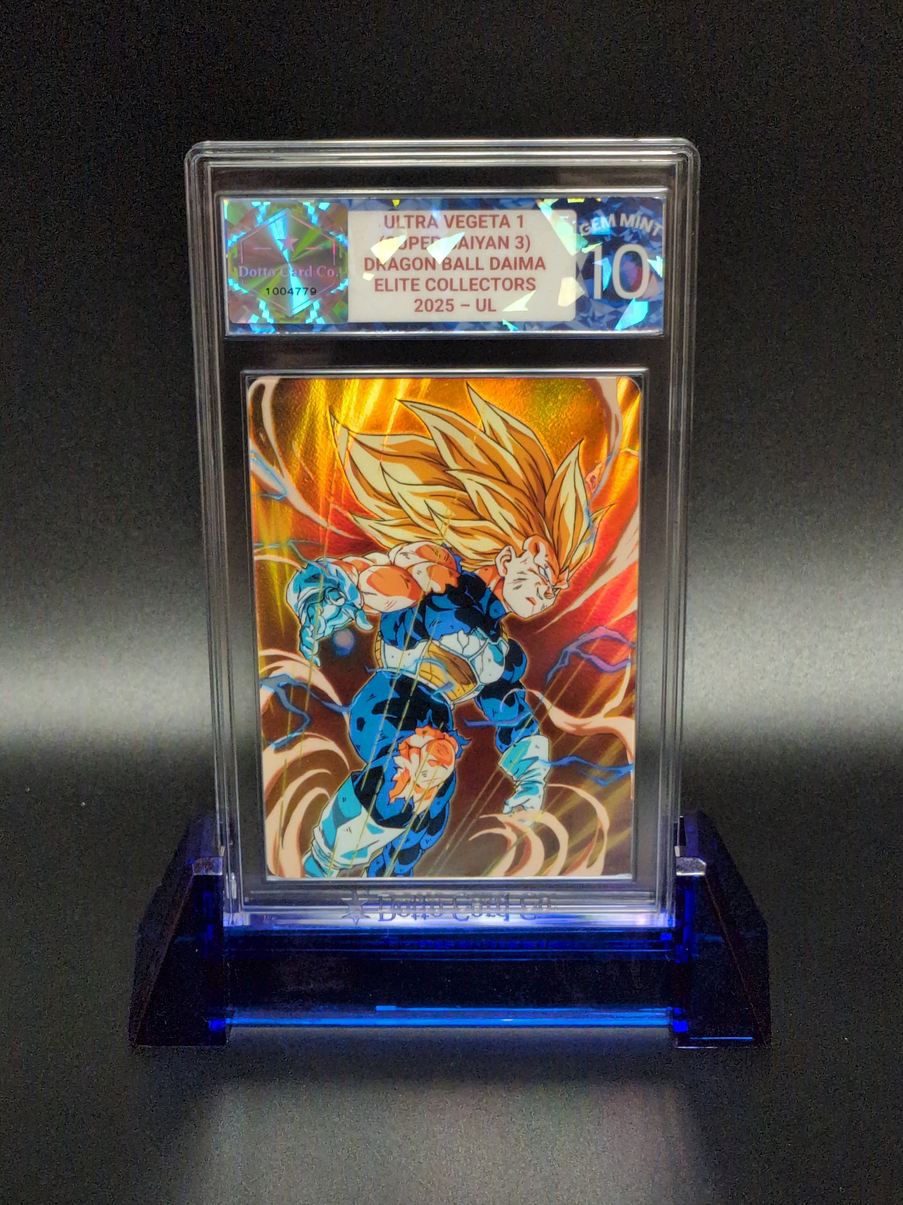 Ultra Vegeta 1 - (Super Saiyan 3) - 2025 — front of slab