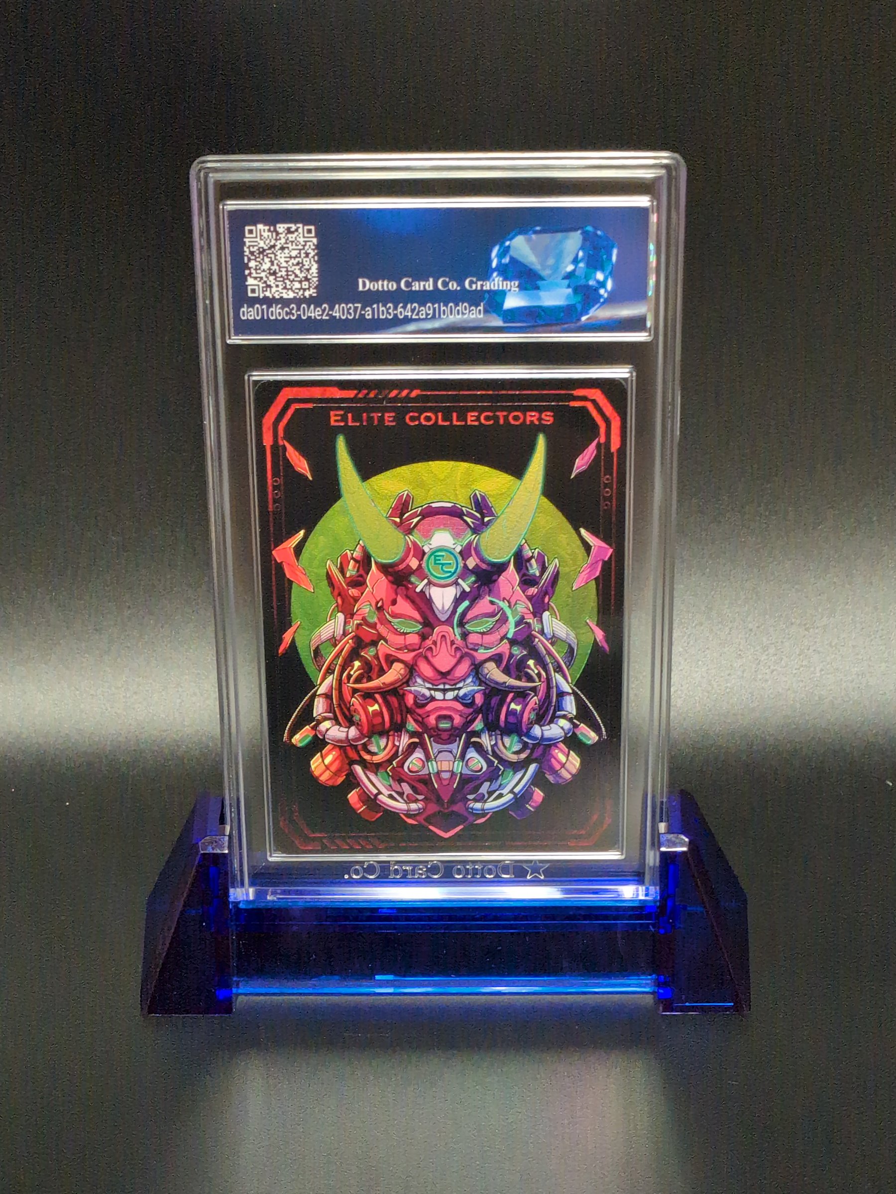 Master Roshi & Blastoise Crossover Art Card - 2023 — back of slab