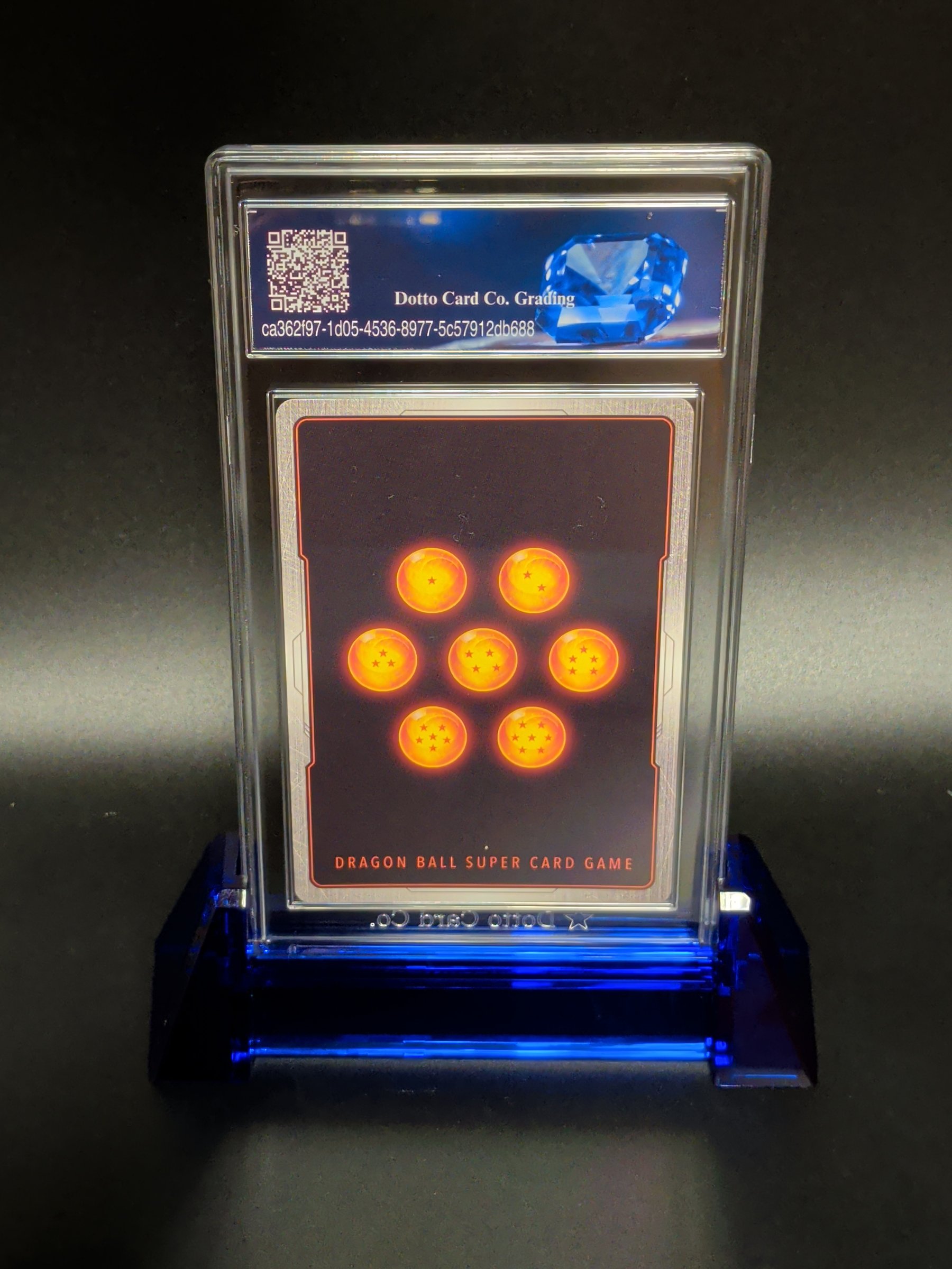 SS4 Vegeta, Prismatic Aegis - EX19-29 EX - 2022 — back of slab