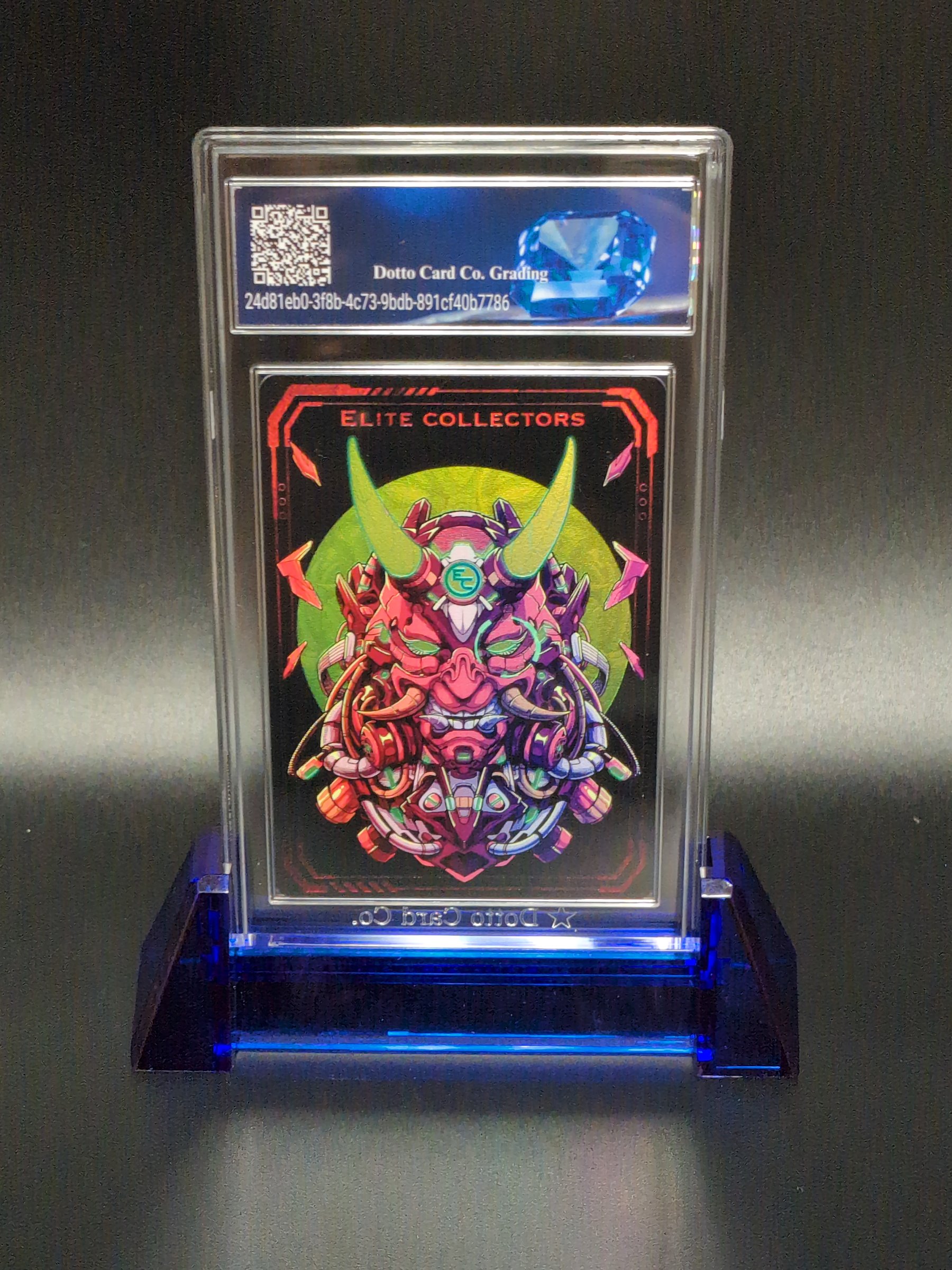 Chainsaw Man Cast Montage - Fan art card - 2026 — back of slab