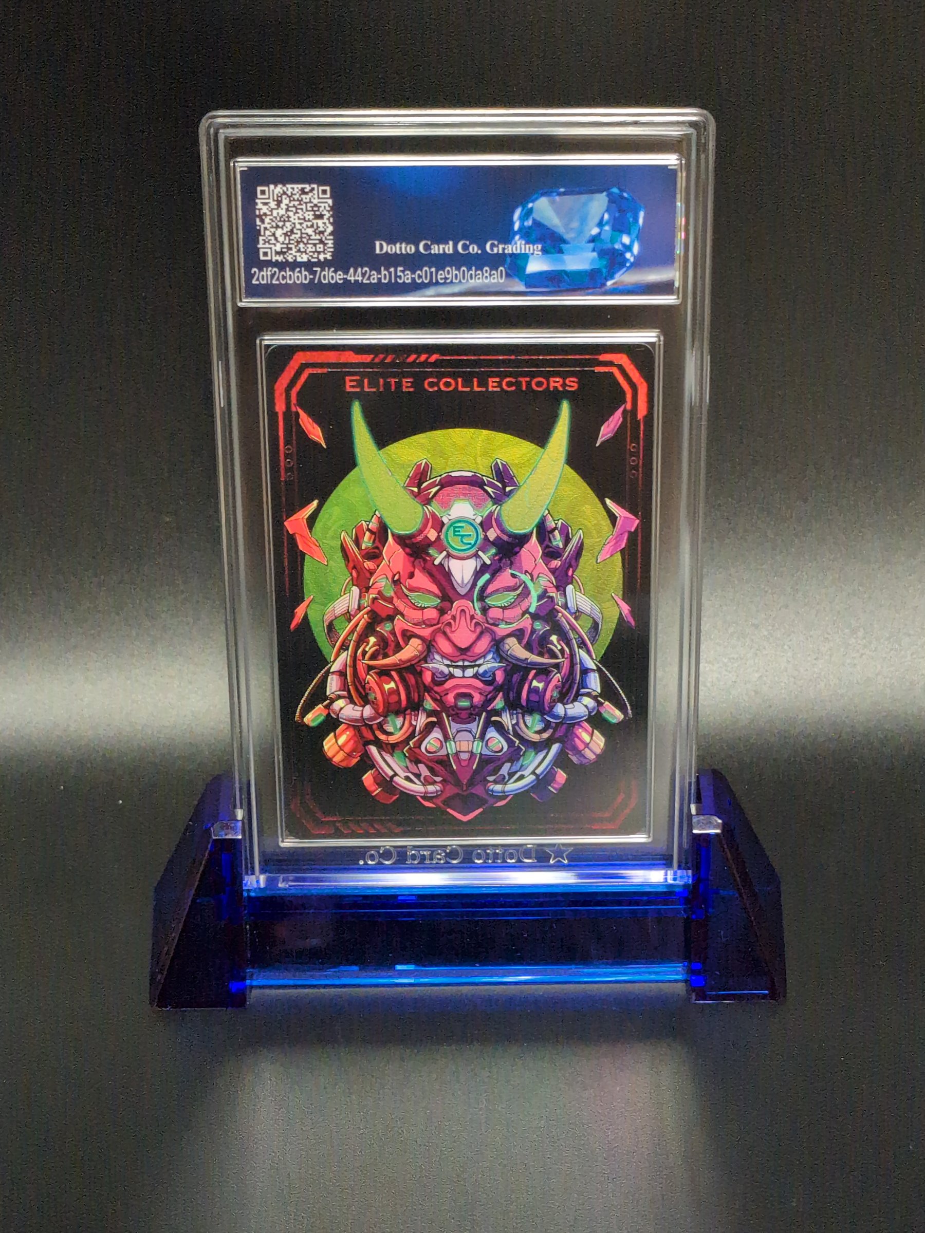 Vegito Blue - Fan Art Card - 2026 — back of slab