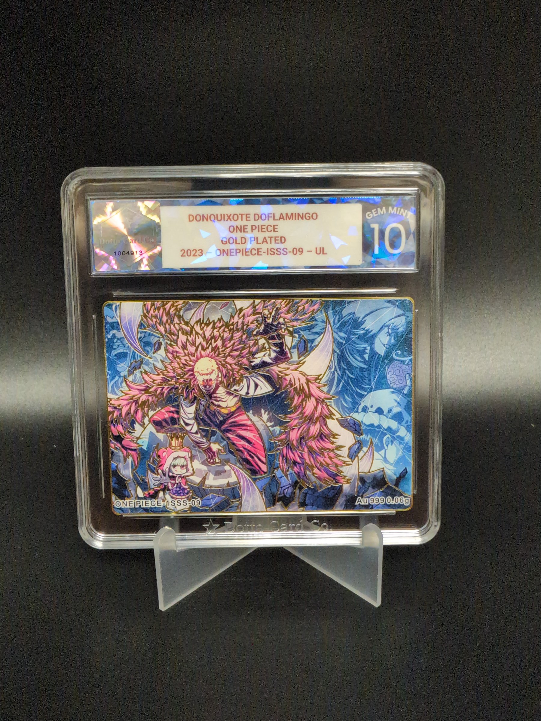 Donquixote Doflamingo - ONEPIECE-ISSS-09 - 2023 — front of slab