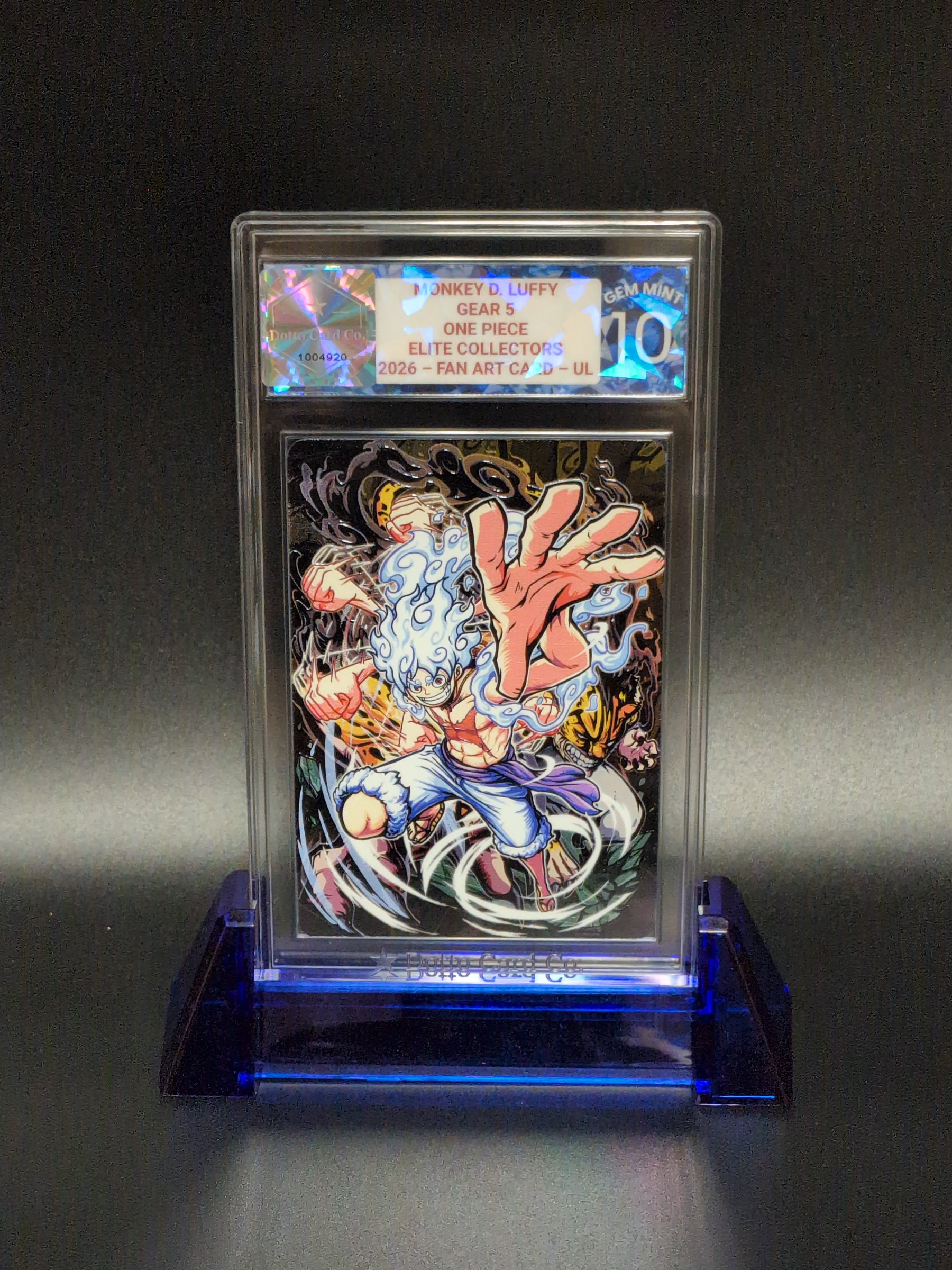 Monkey D. Luffy Gear 5 - 2023 — front of slab