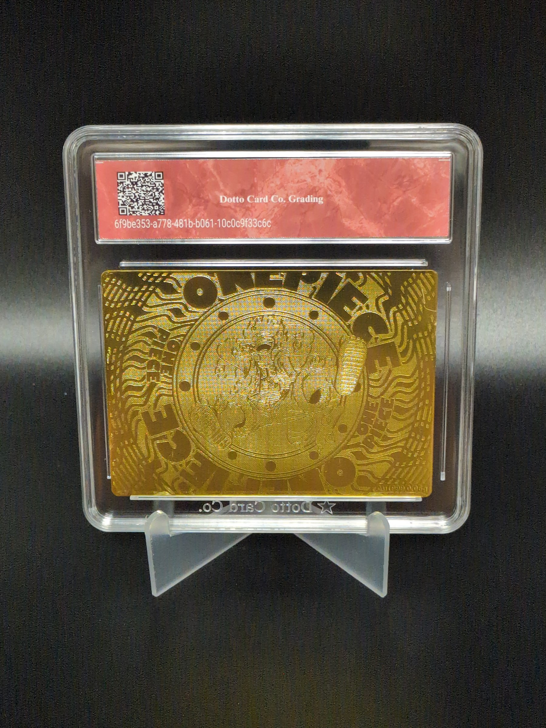 Luffy Gear 5 & Co. - SSS-08 - 2023 — back of slab