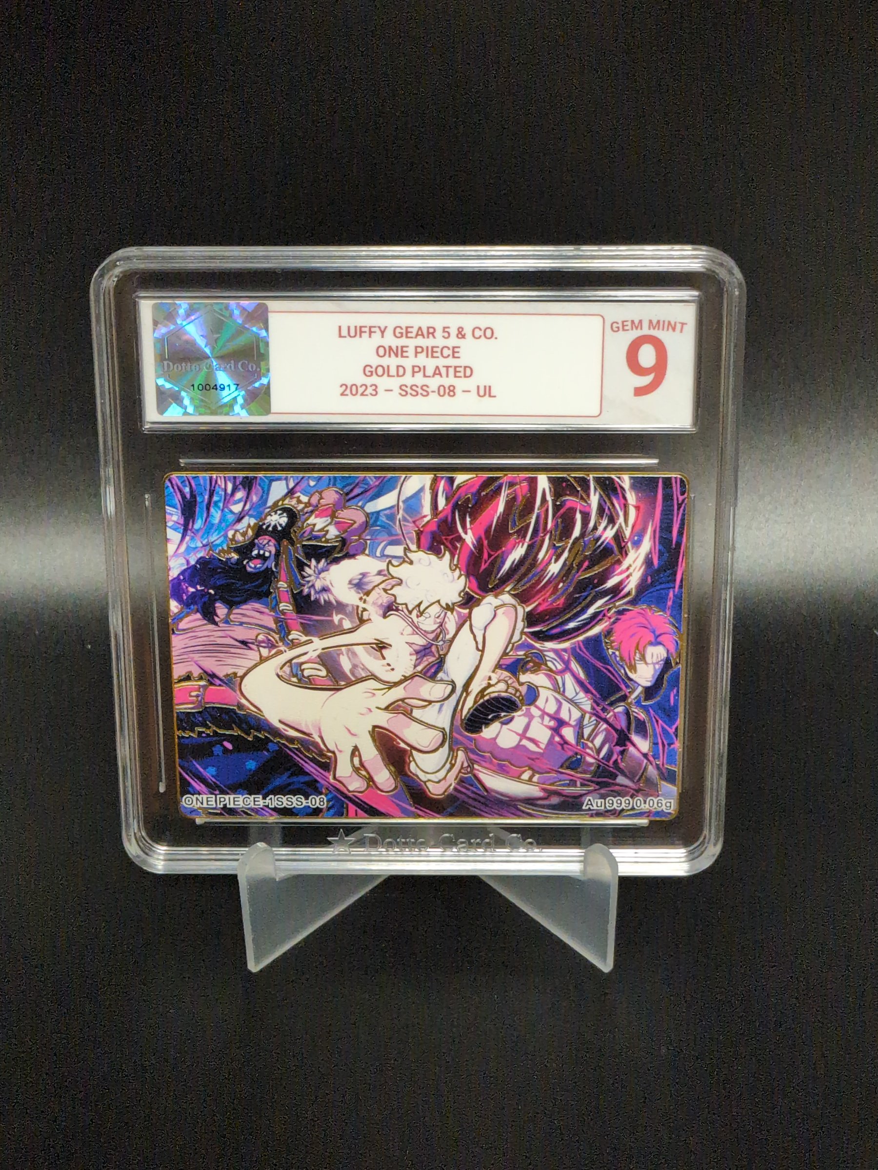 Luffy Gear 5 & Co. - SSS-08 - 2023 — front of slab