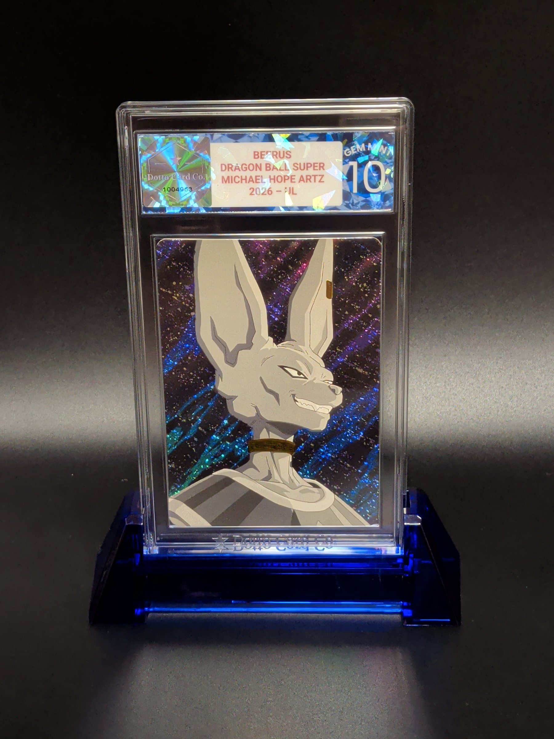Beerus - 2026 — front of slab