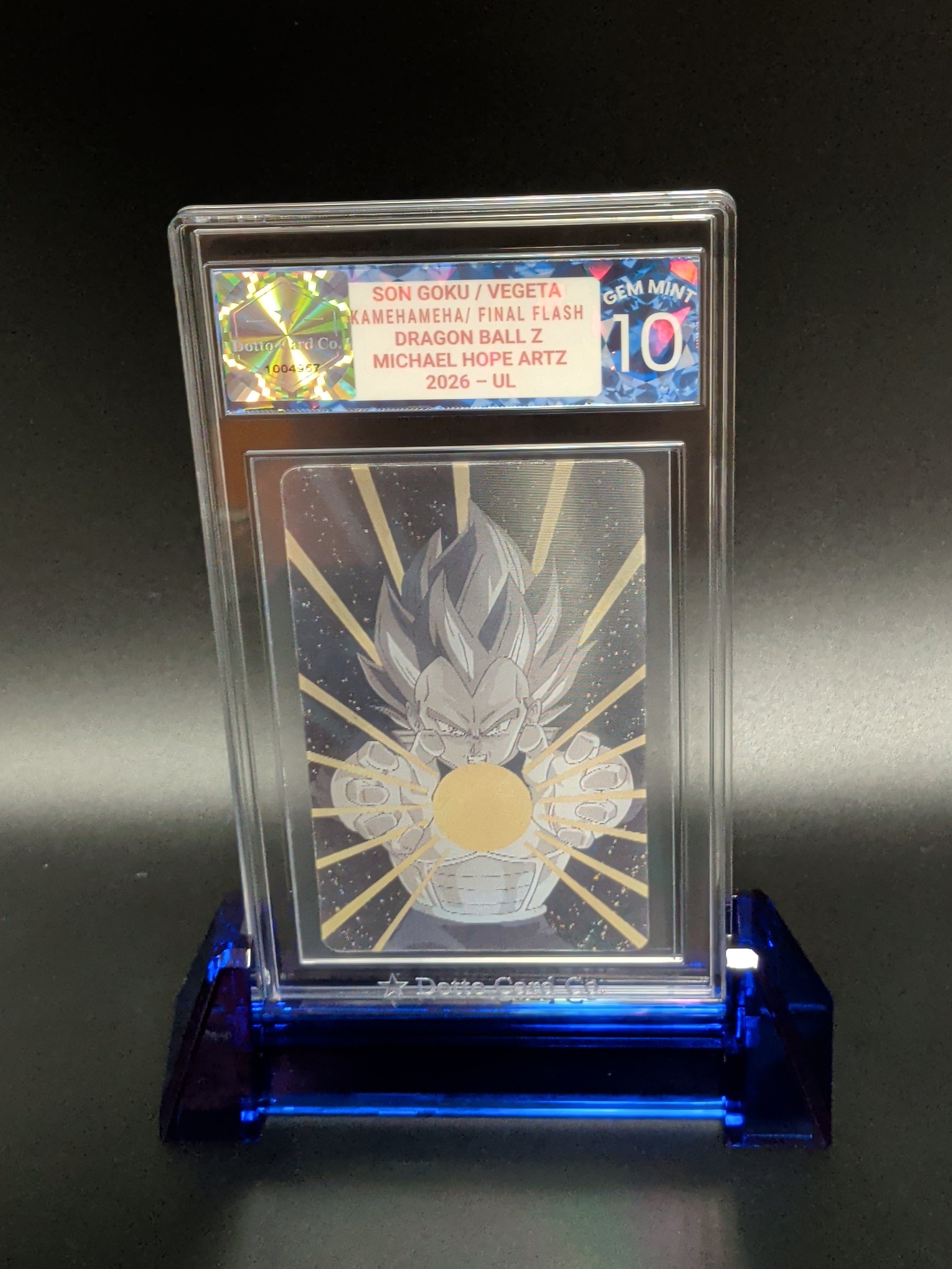 Son Goku / Vegeta (Lenticular) - 2026 — front of slab