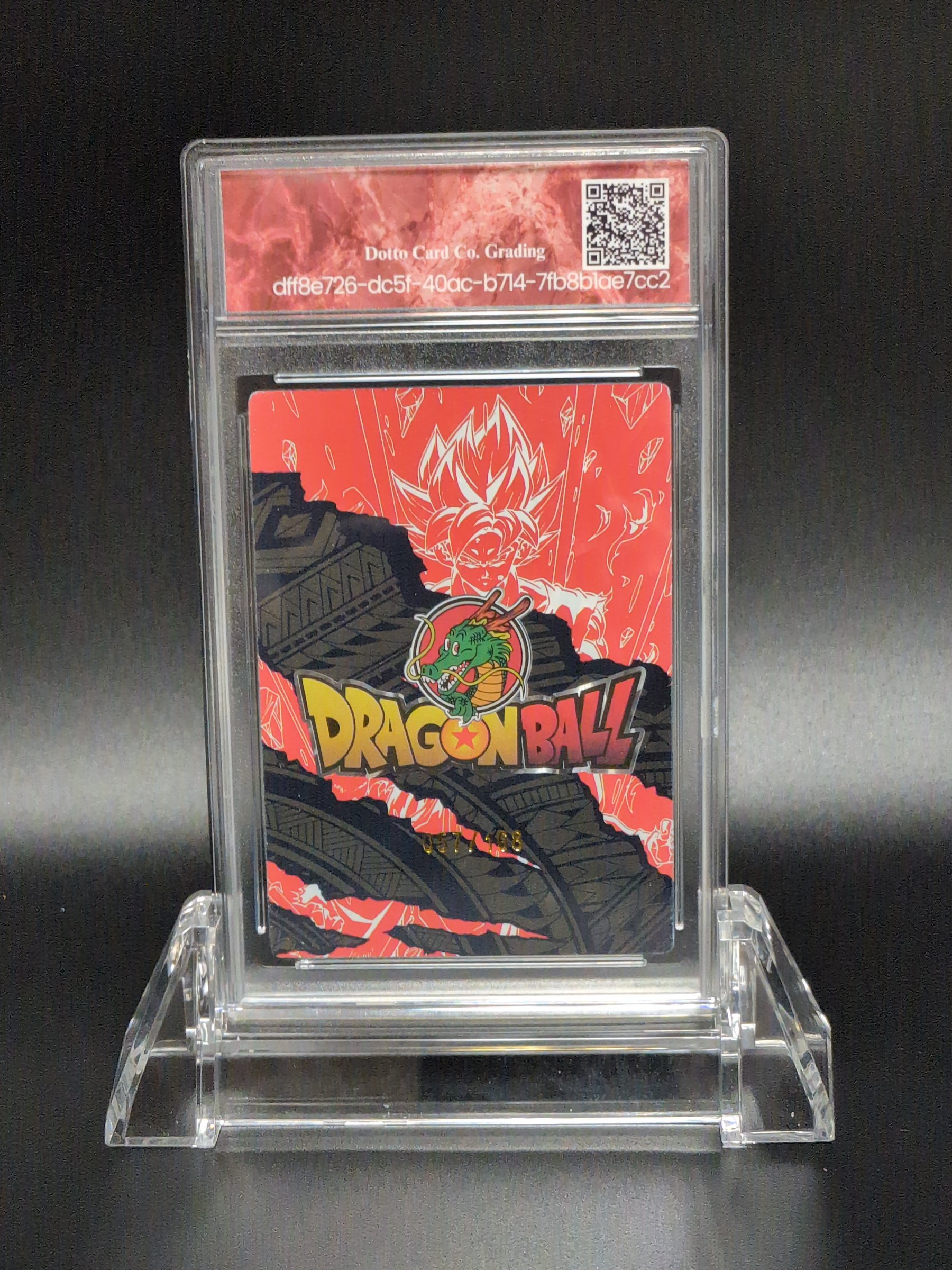 孙悟空 - Son Goku - PR-005 057/168 - 2025 — back of slab