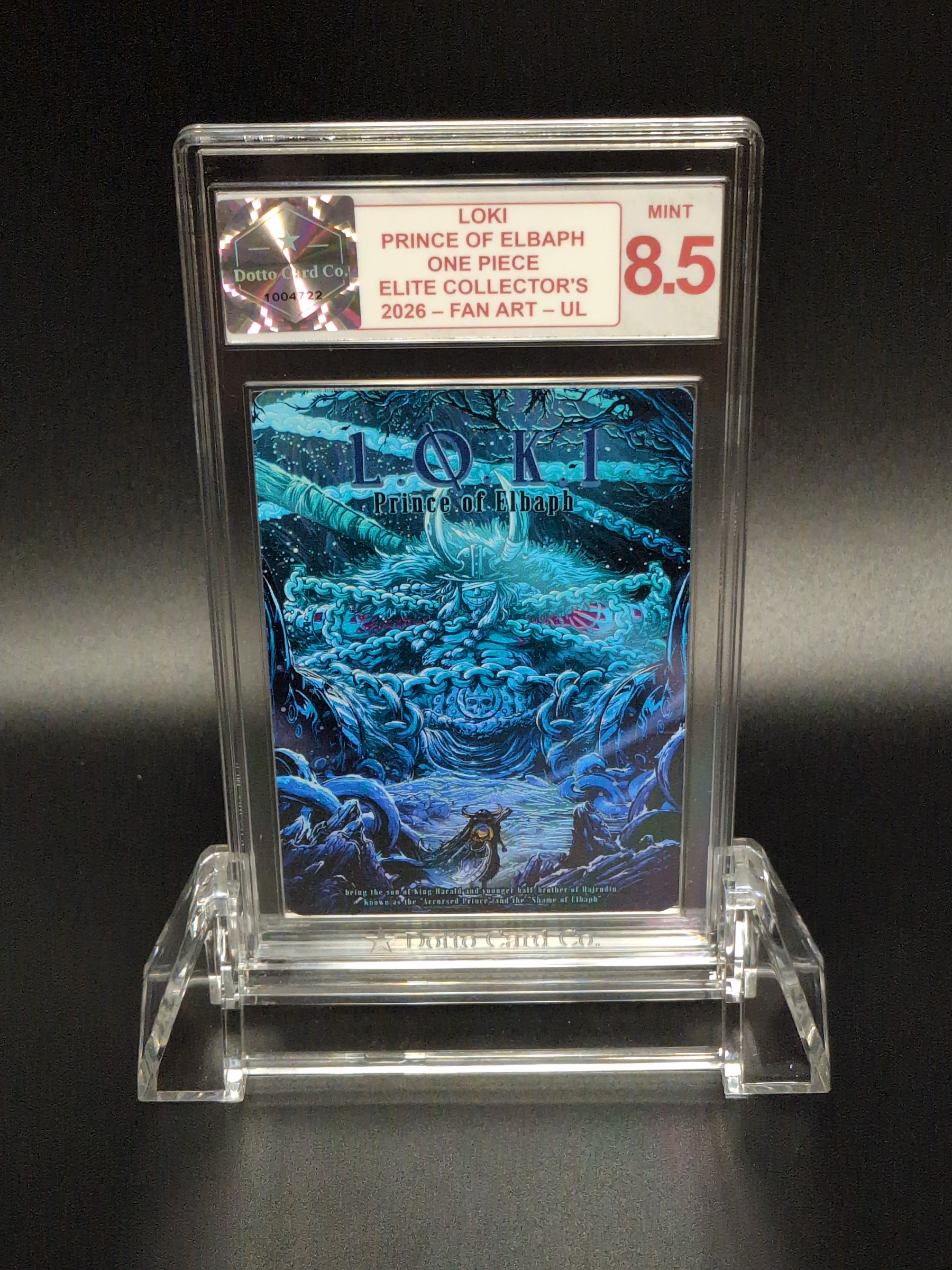 Prince of Elbaph - Fan Art Card - 2026 — front of slab