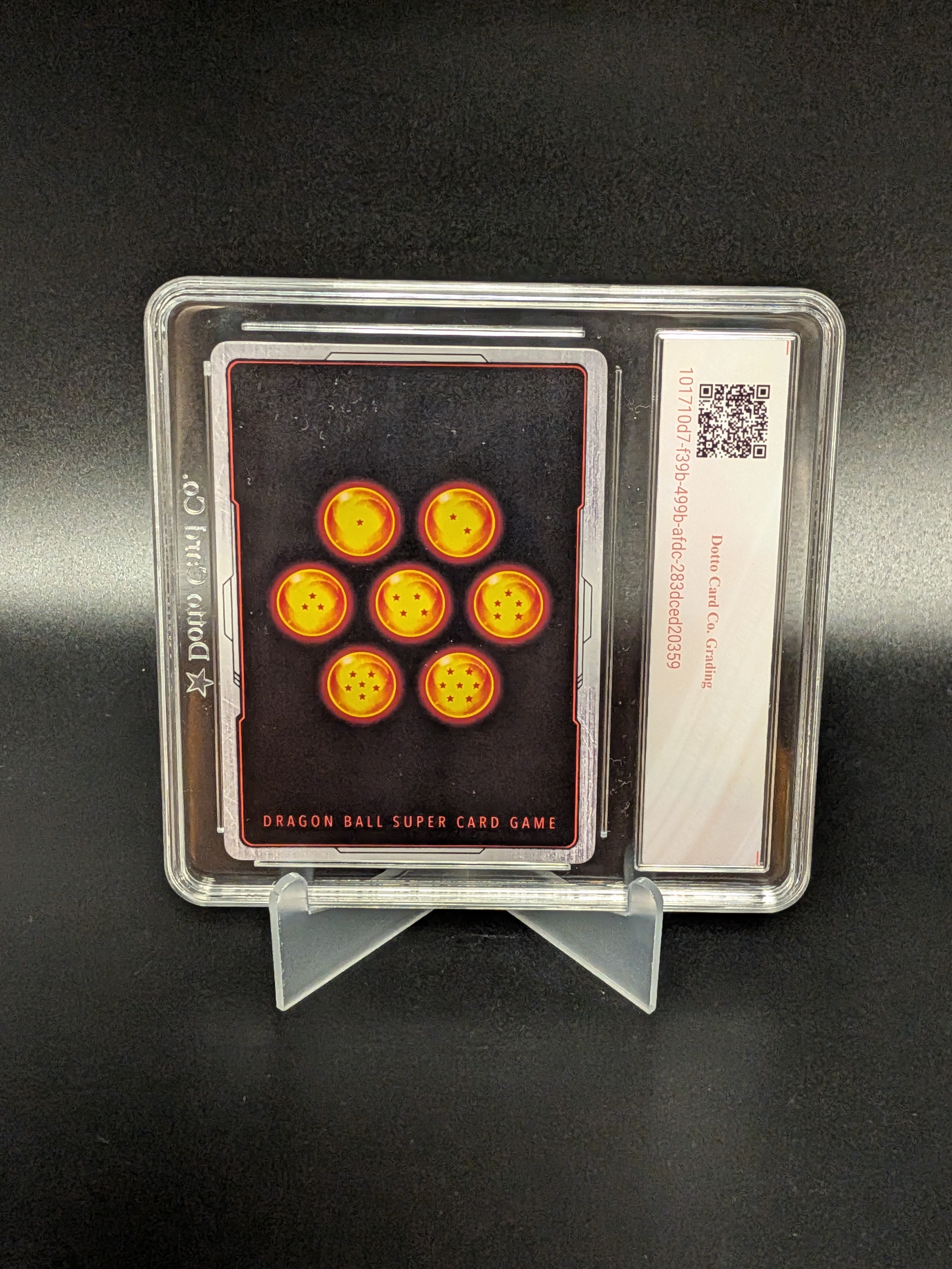 ドラゴンボール - Dragon Ball Z Cast (Custom/Promo) - 2023 — back of slab