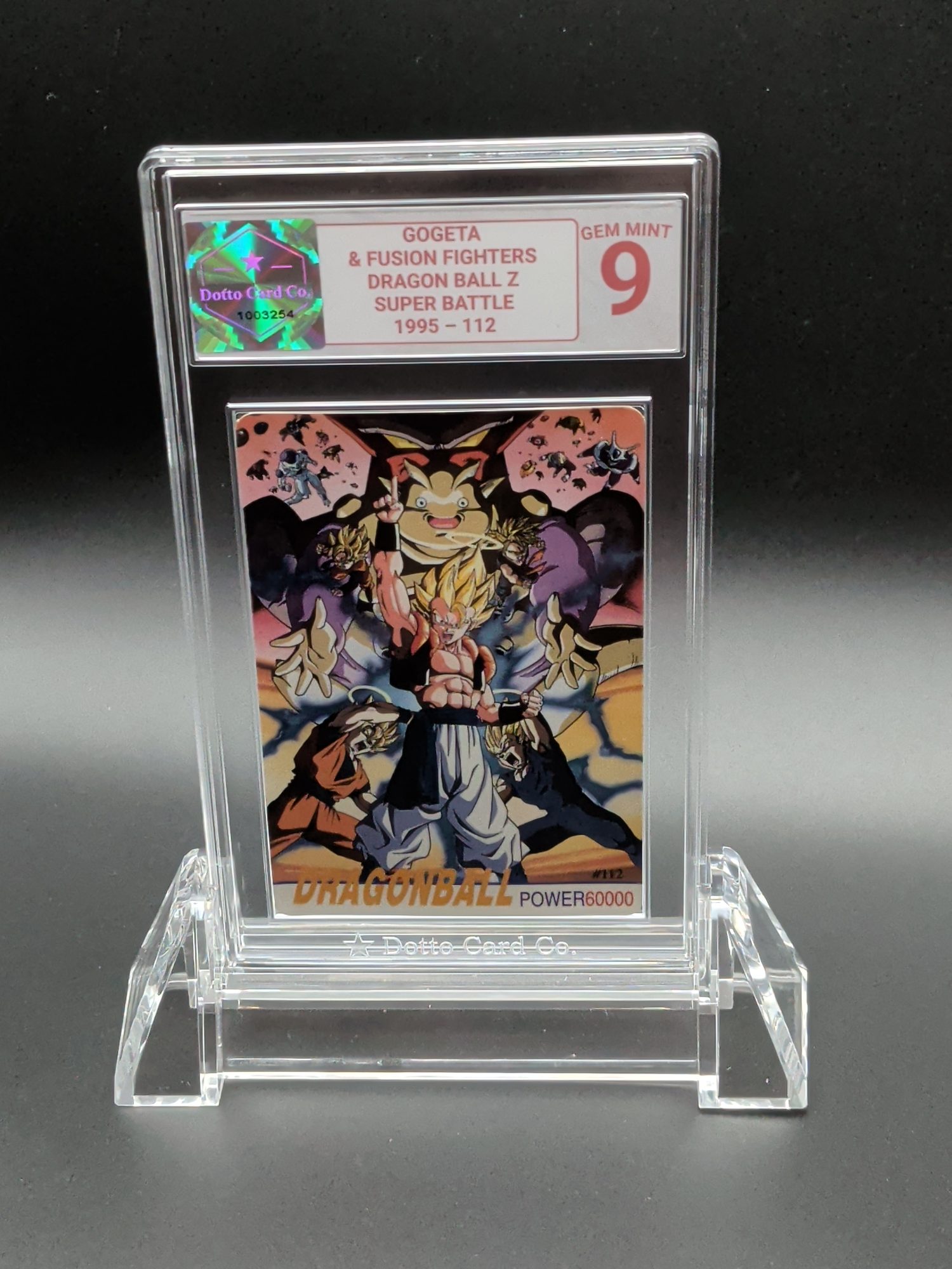 Gogeta & Fusion Fighters - 112 - 1995 — front of slab